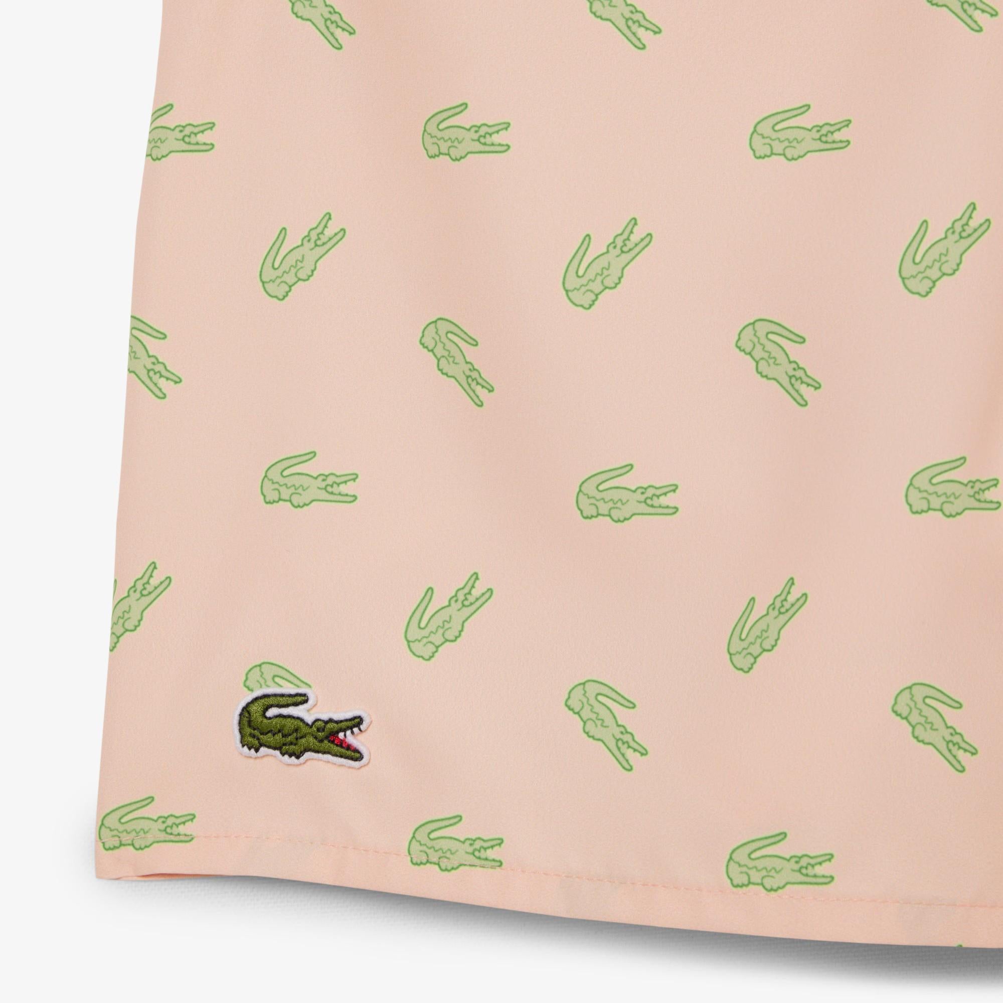 Boxer mare medi con stampa coccodrillo MH1851 BIG LACOSTE 