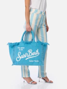 Borsa a spalla Vanity in canvas di cotone VANI001 00099H MC2 SAINT BARTH 