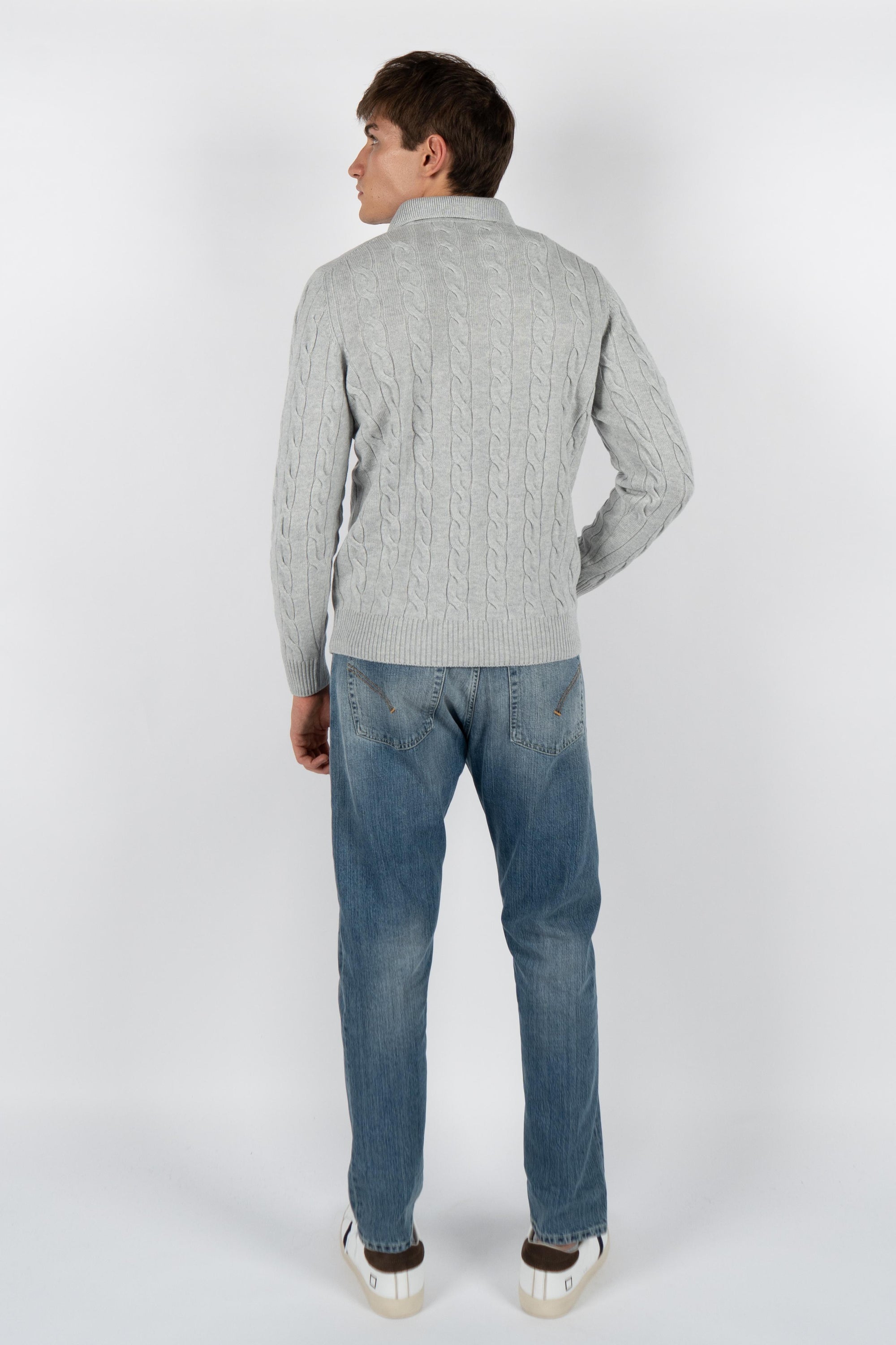 Polo a trecce 23172/19651 044 GRAN SASSO 