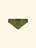 Slip uomo verde militare