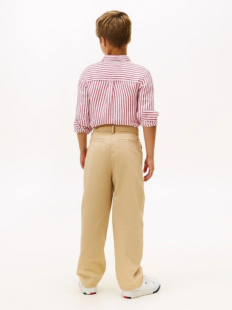 Pantaloni chino con pieghe KB0KB09780T AB9 TOMMY HILFIGER 
