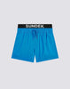 Swimsuit with elasticated logo light poly