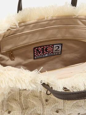 Borsa colette wool braid COL0030 00281I MC2 SAINT BARTH 