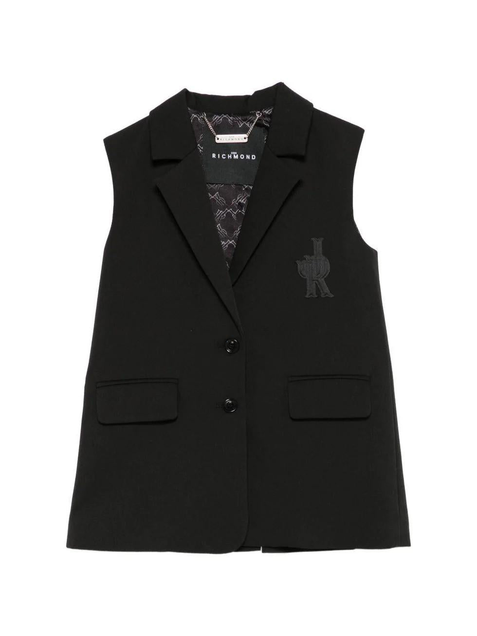 Gilet con decorazione RGP26062GC BLACK RICHMOND 
