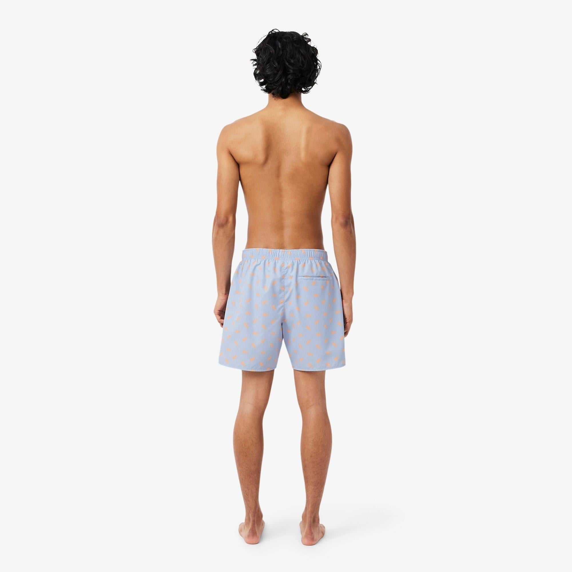 Boxer mare medi con stampa coccodrillo MH1851 HBA LACOSTE 
