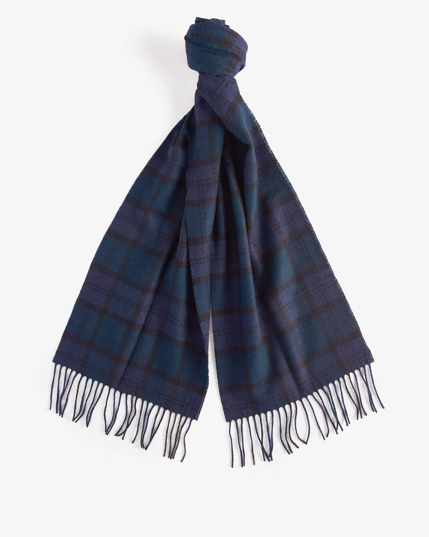 Sciarpa in lana d'agnello Tartan USC0001 NY91 BARBOUR 