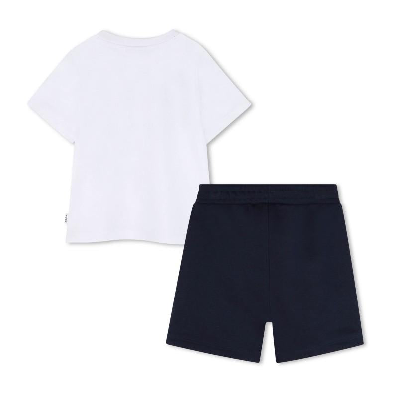 Completo T-shirt e pantaloncini J52847 849 BOSS 