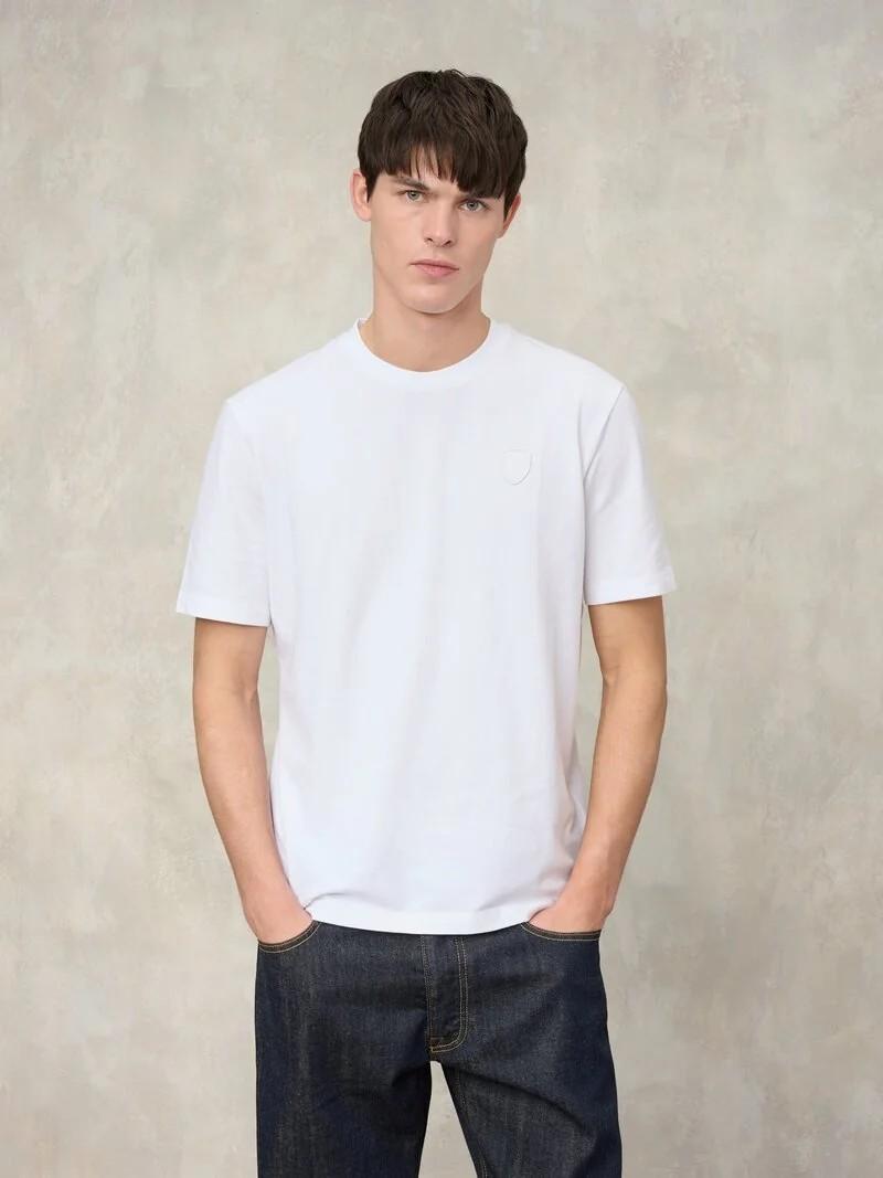 T-shirt Athens 26SBLUH02306 100 BLAUER 