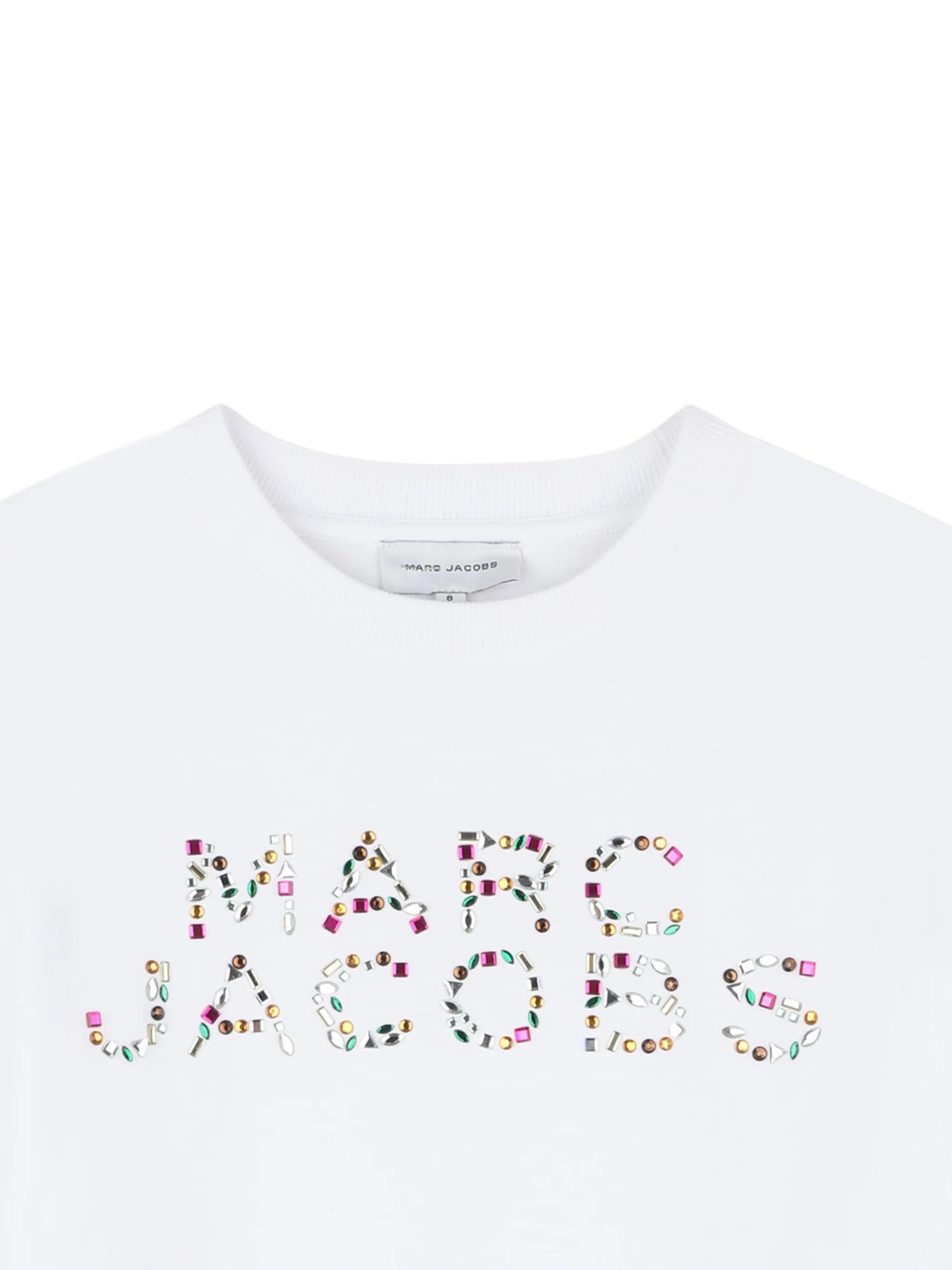 T-shirt decorata con logo W60746 10PA MARC JACOBS 