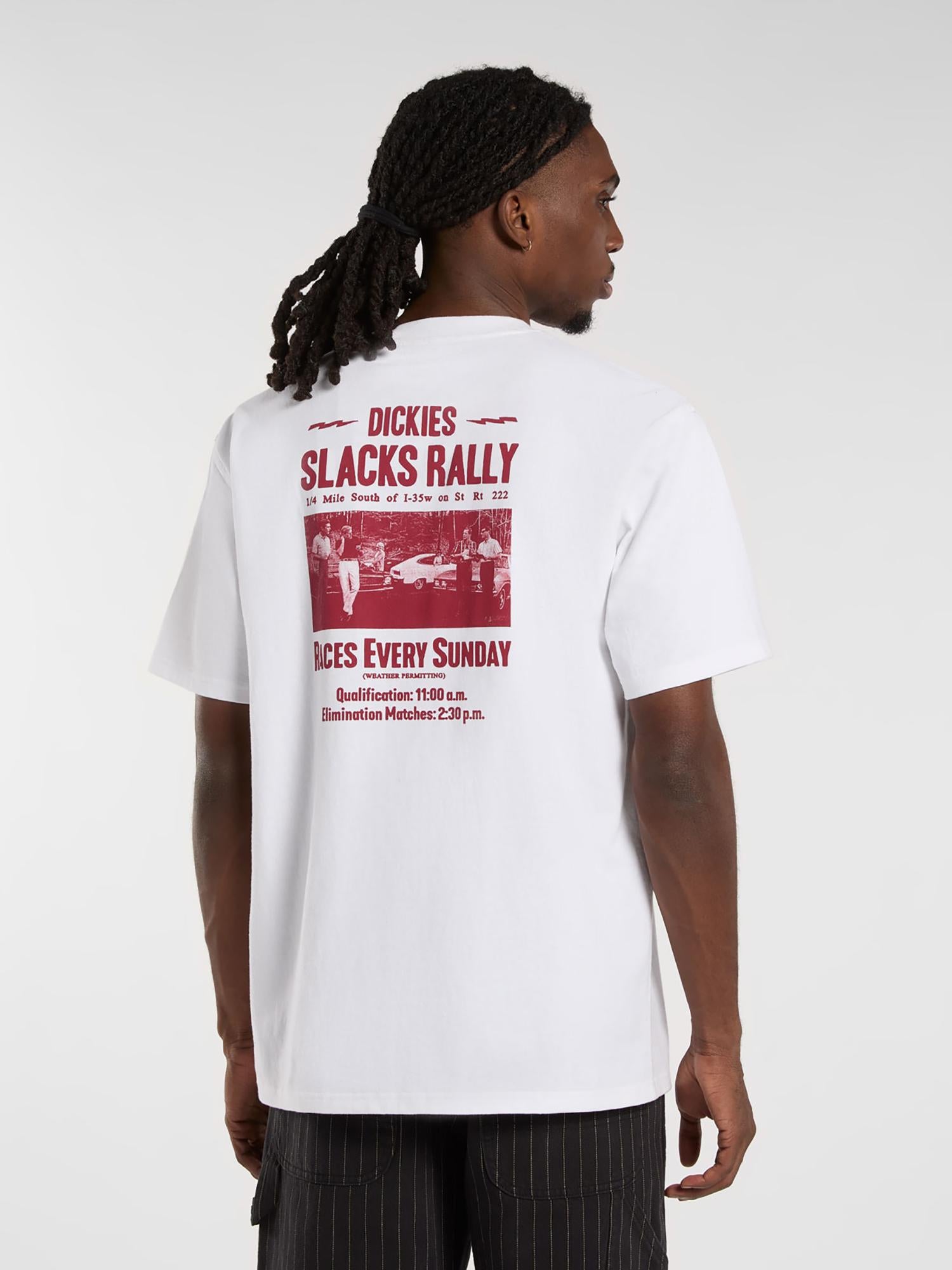 T-shirt Slacks Rally DK0A4Z8U 0WH1 DICKIES 