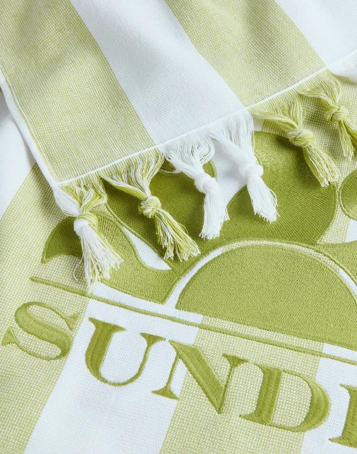 Telo mare fouta jacquard rigato AM321ATC1000 A8600 SUNDEK 
