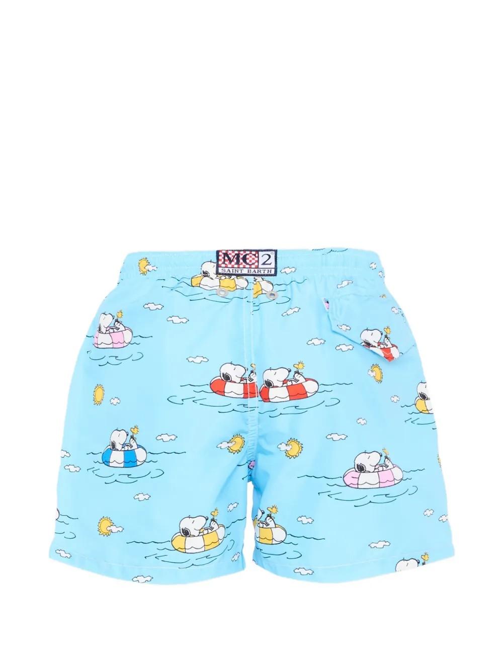 Shorts da bagno con chiusura a coulisse JEA0004 02652L MC2 SAINT BARTH 