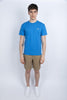 T-shirt con ricamo Arcobaleno blu