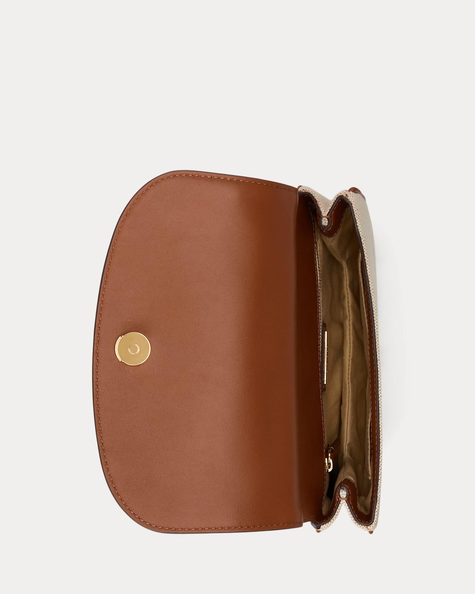 Borsa a tracolla Marcy media in tela 431P10512 001 LAUREN ACCESSORIES 