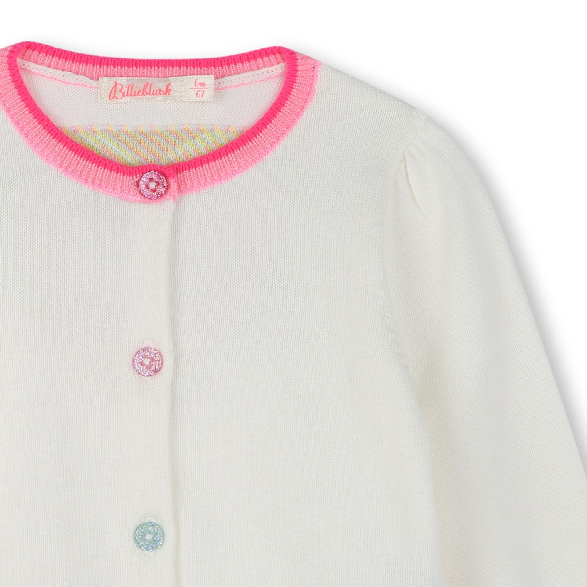 Cardigan con bottoni U20827 121 BILLIEBLUSH 