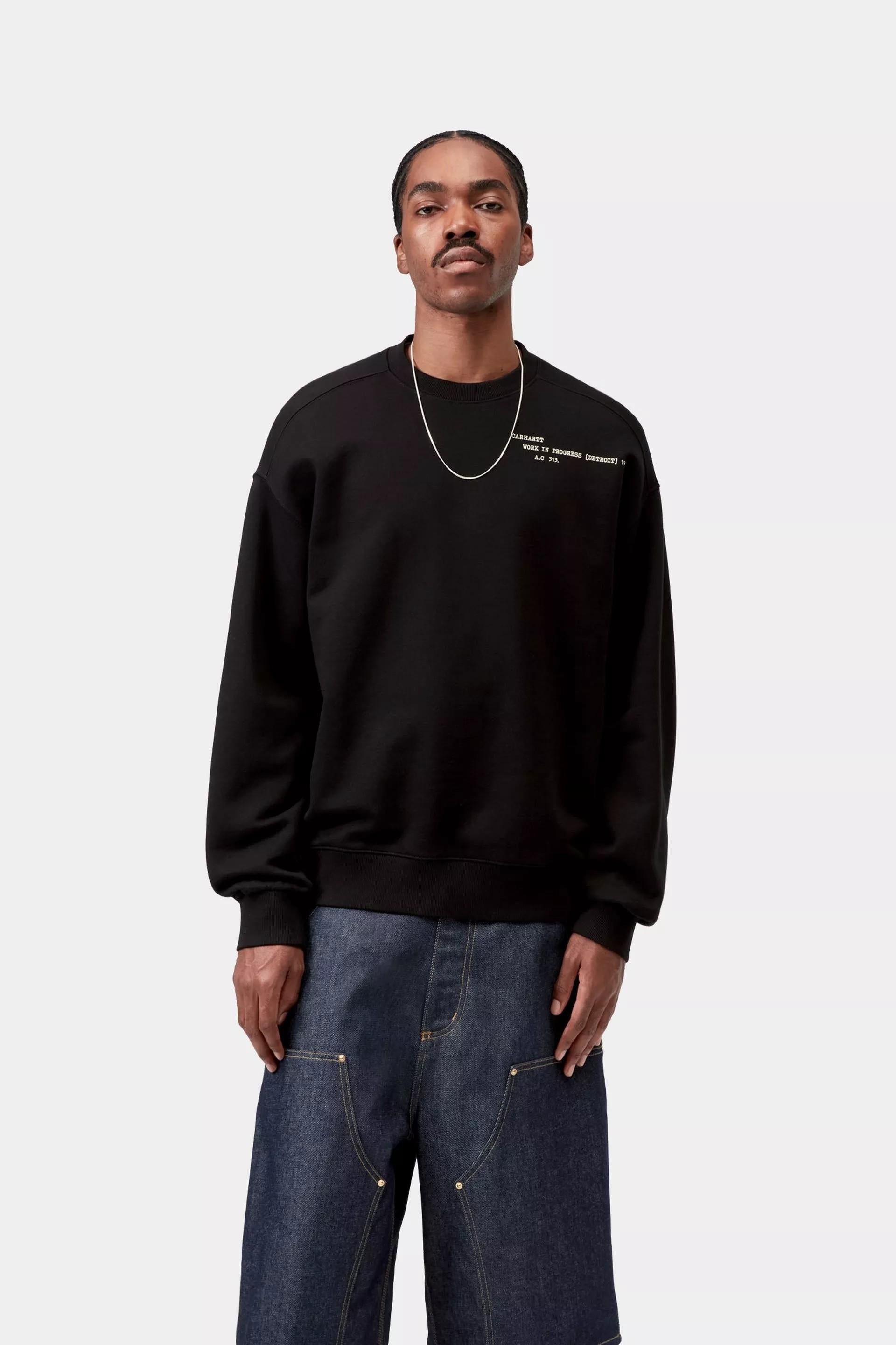 Punched Sweatshirt I036039 89XX CARHARTT WIP 