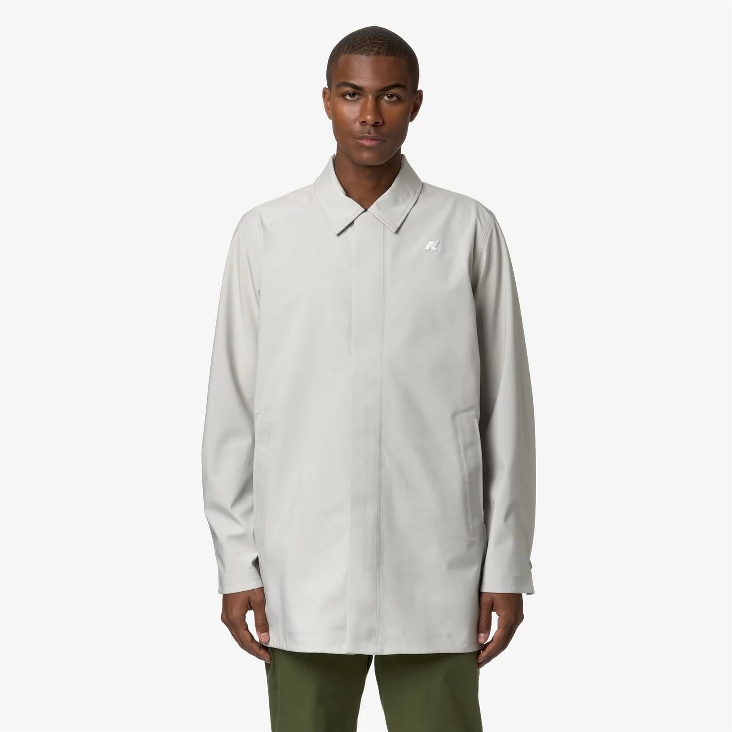 Giacca antipioggia beige da uomo K3131BW 634 K-WAY 