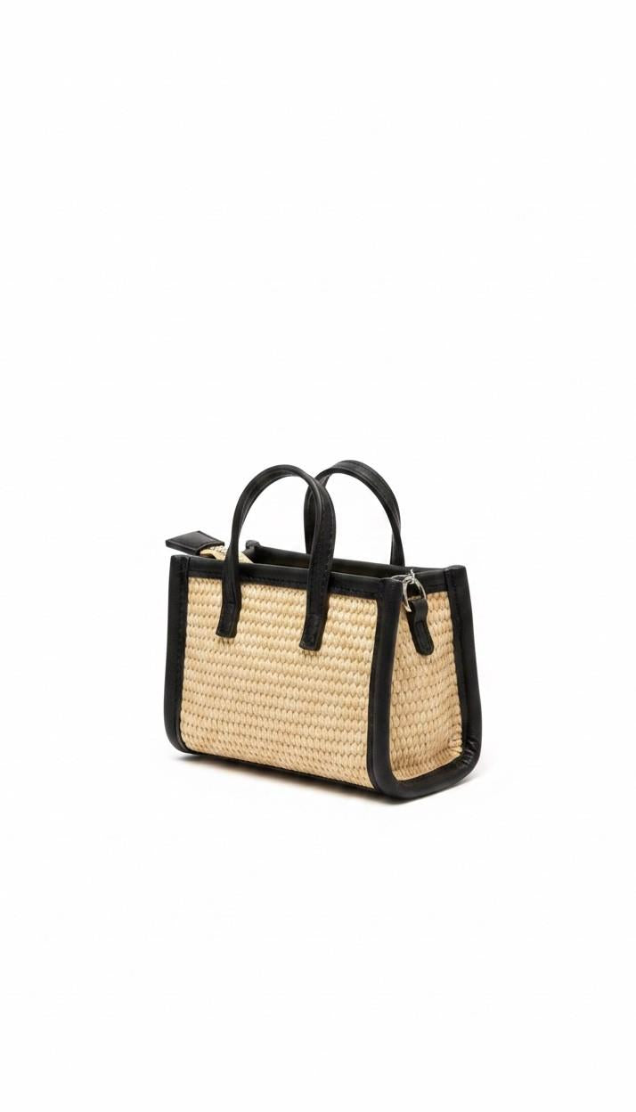 Borsa Vivian micro effetto paglia VIMS001 00421L MC2 SAINT BARTH 