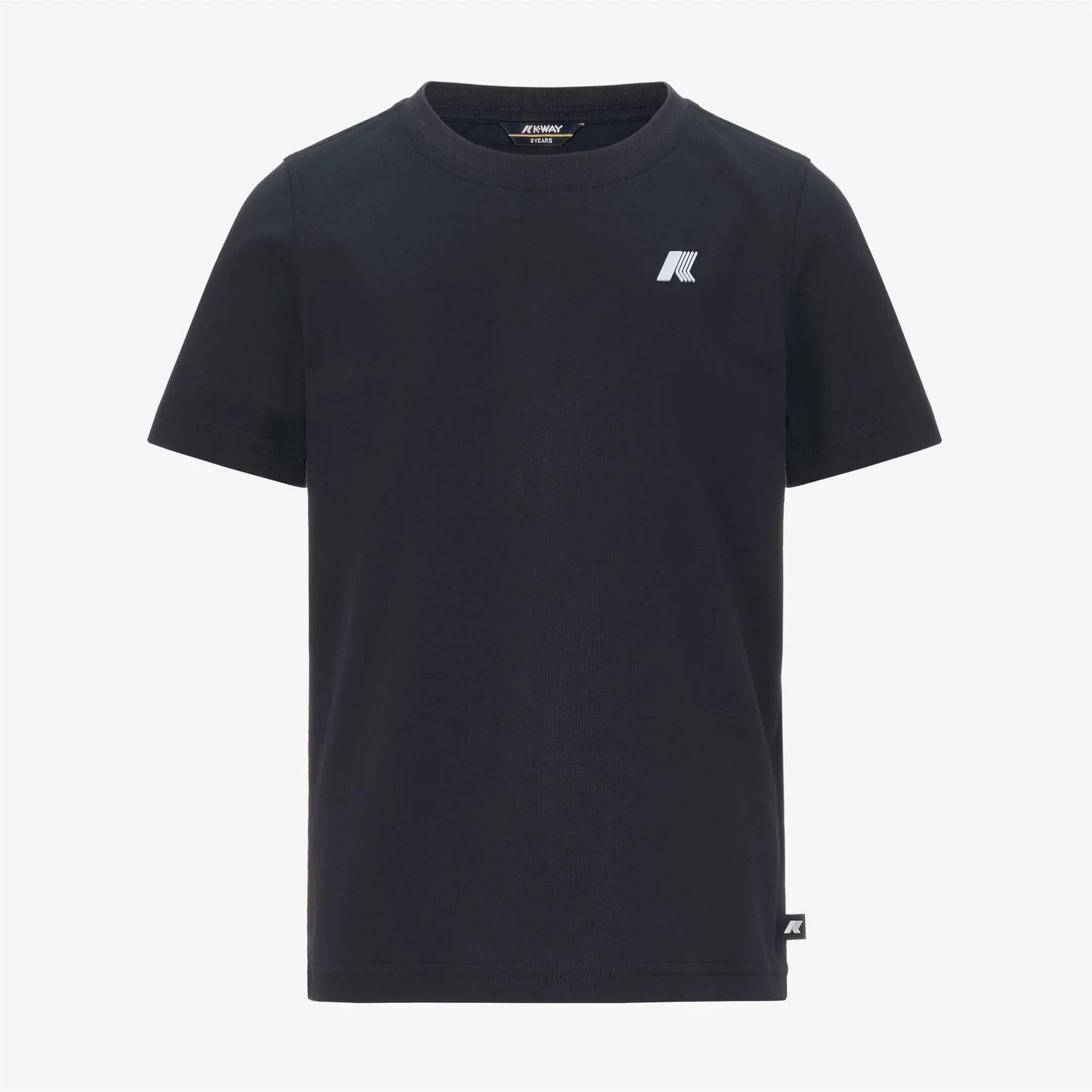 T-shirt manica corta bambini blu K5136ZW K89A K-WAY 