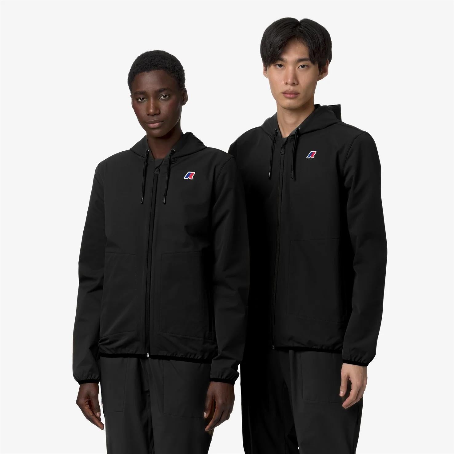 Giacca in pile da viaggio ripiegabile unisex nero K2122YW USY K-WAY 