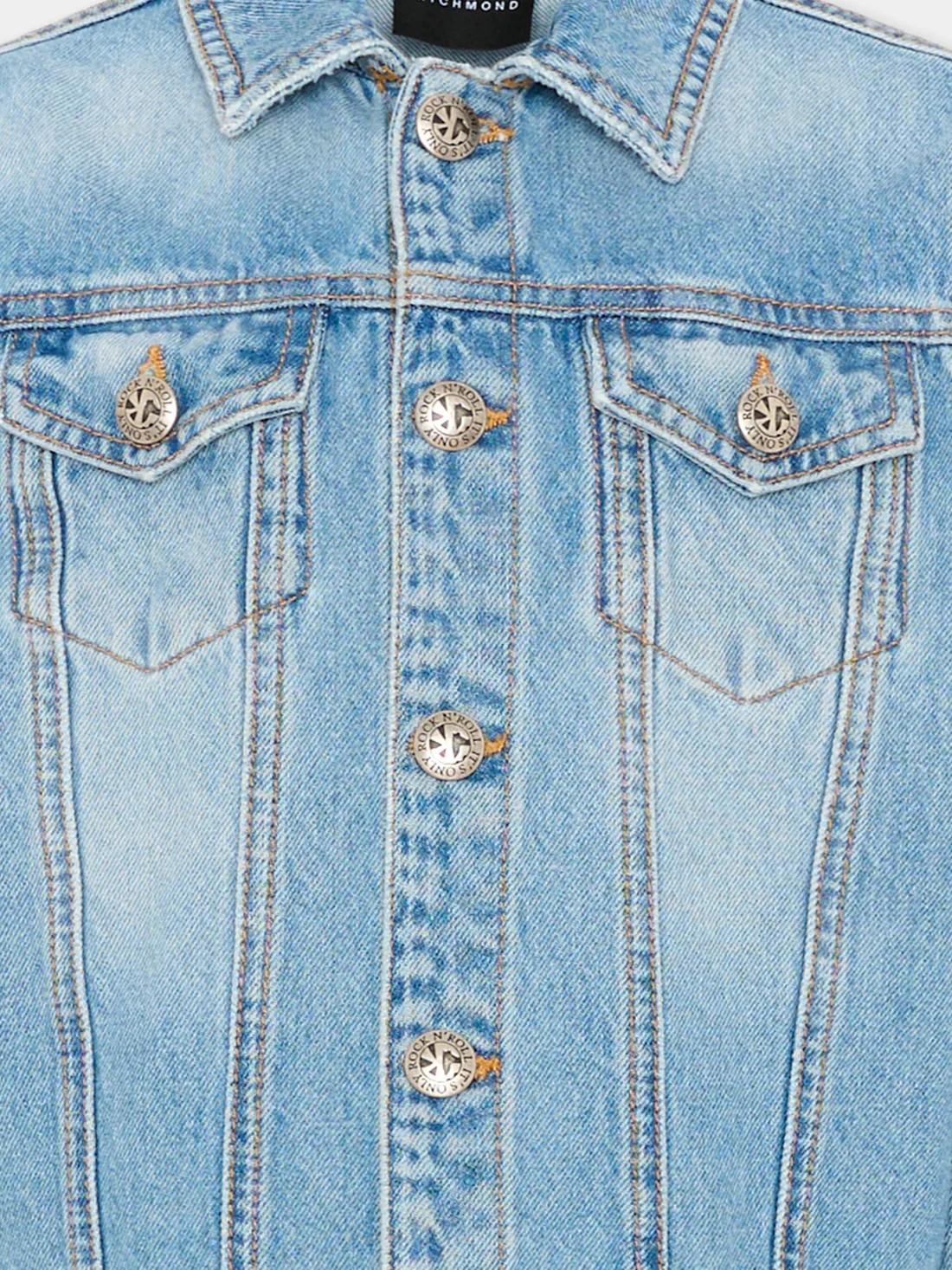 Giubbotto di jeans RBP26050GB DBLUELIGHT RICHMOND 