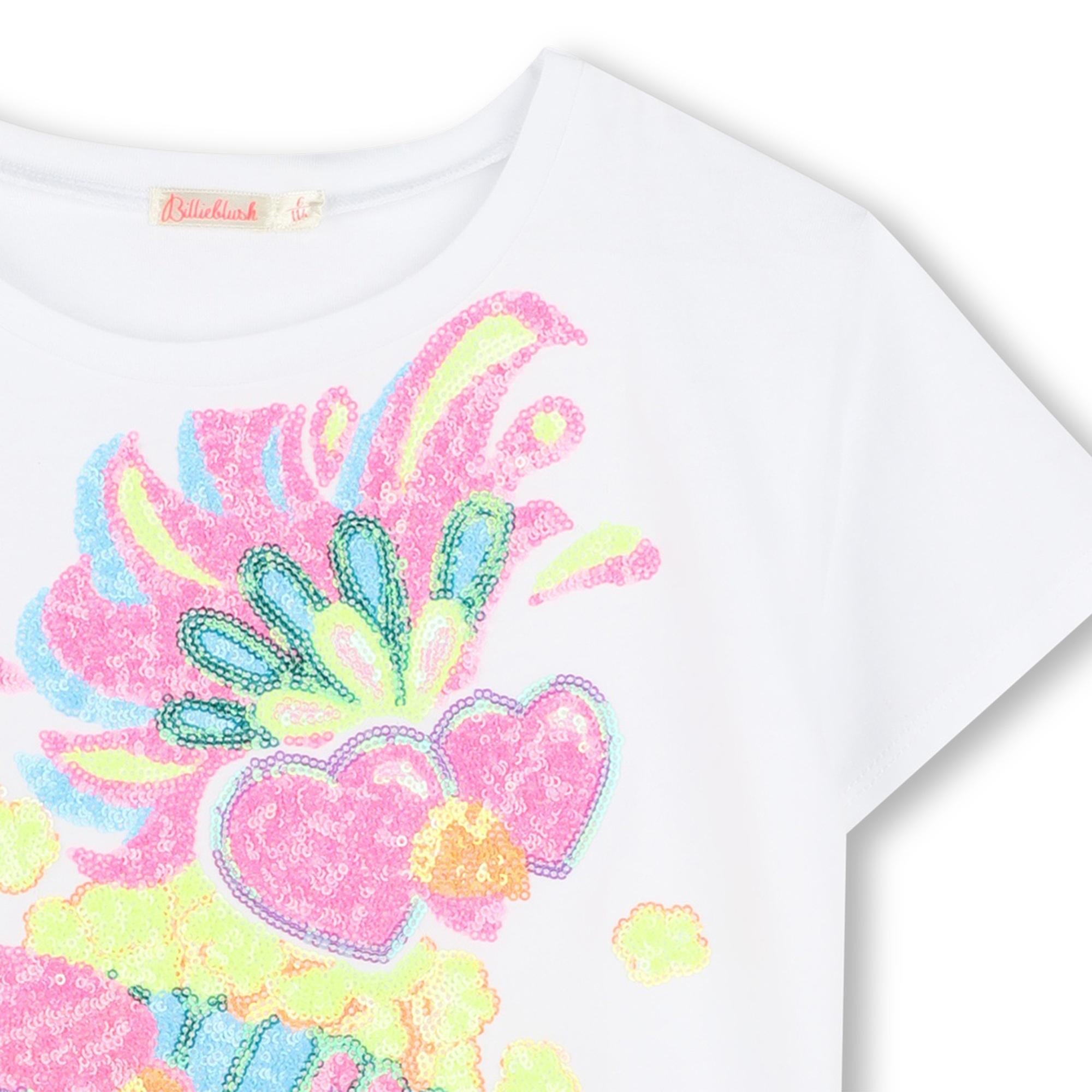 T-shirt con stampa fantasia U20924 10P BILLIEBLUSH 