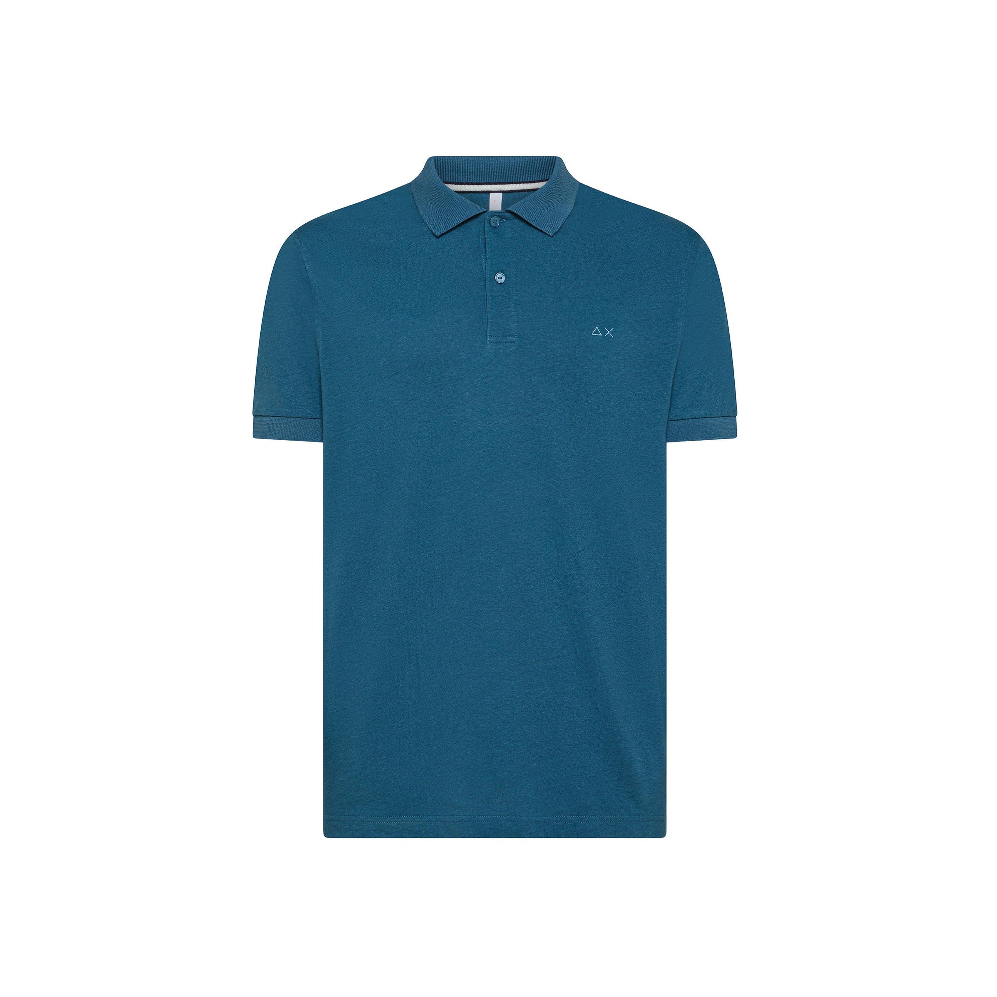 Polo in lino e cotone A35133 80 SUN68 