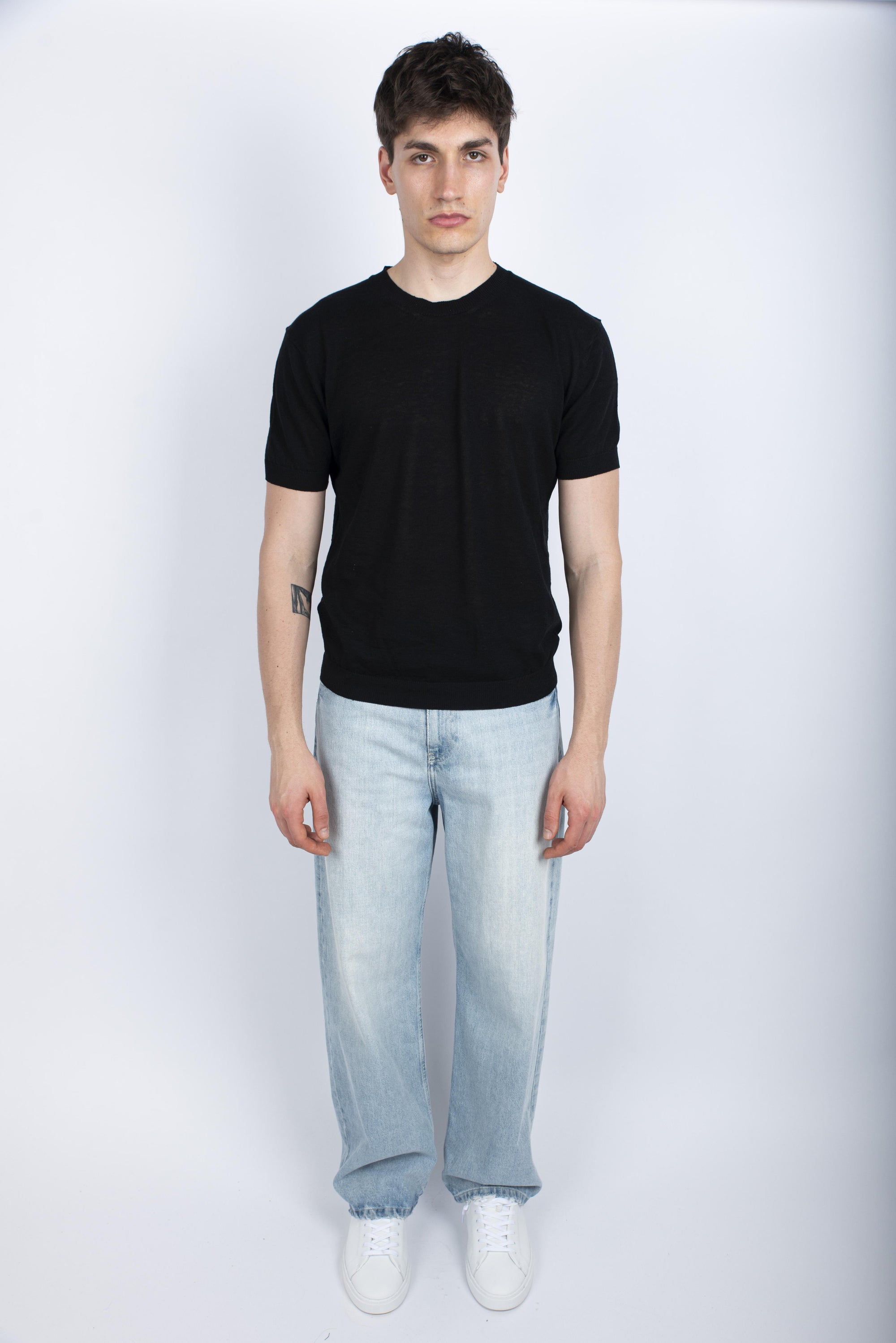 Maglia basic nero Amaranto Uomo B9D0009 A99 AMARANTO 