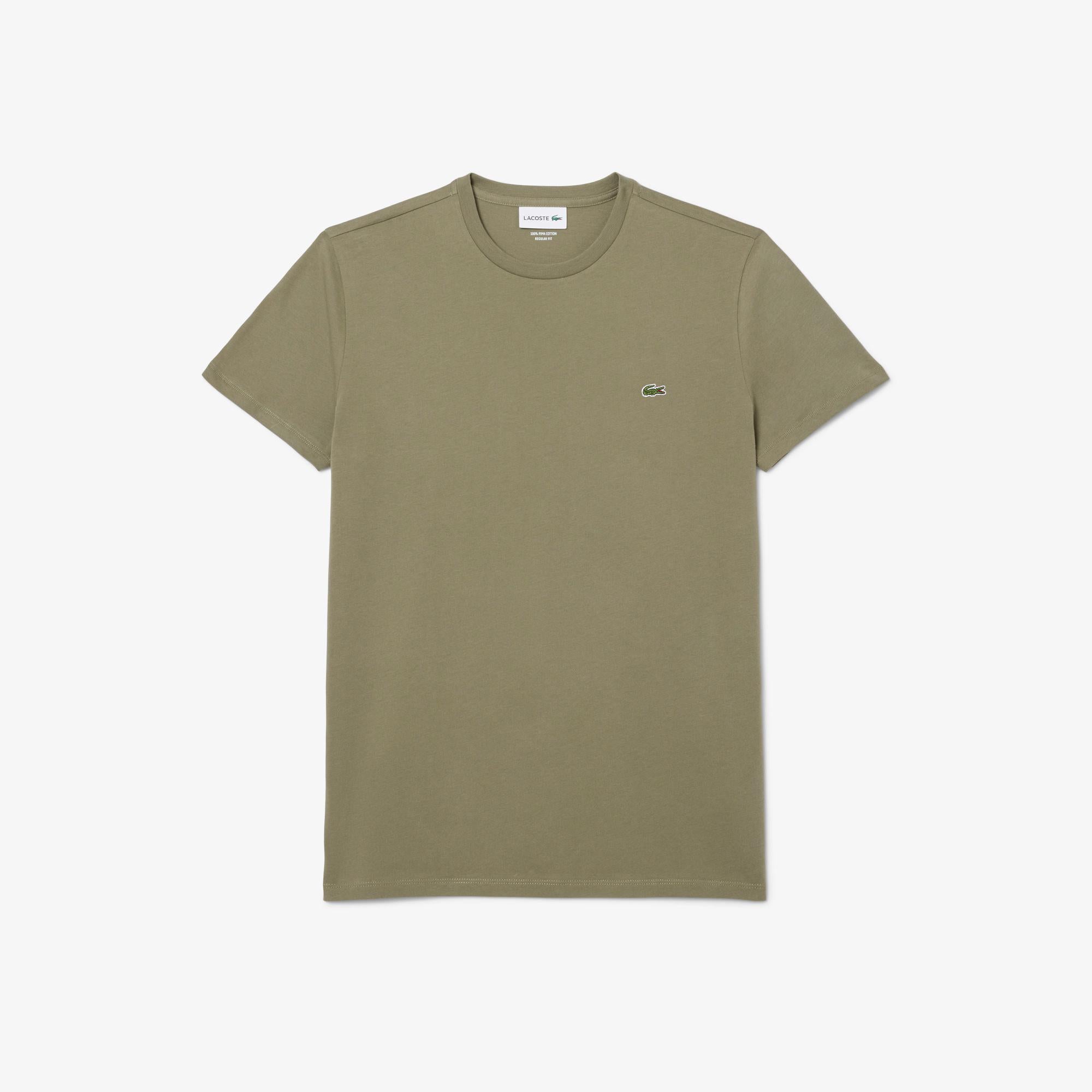 T-shirt in cotone Pima TH6709 BMY LACOSTE 
