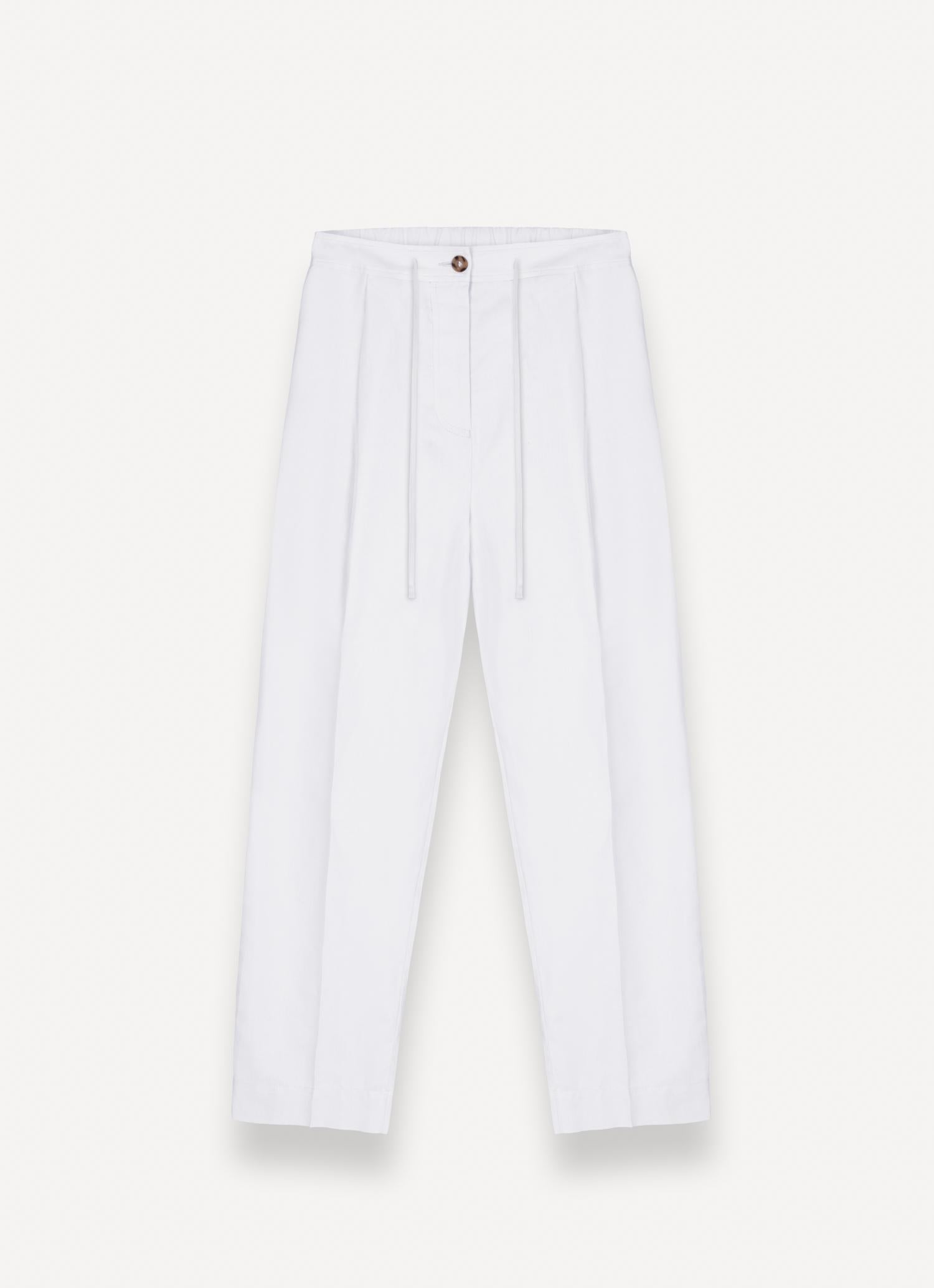 Pantaloni con pinces in lino 0699R1ZA 01 COLMAR 