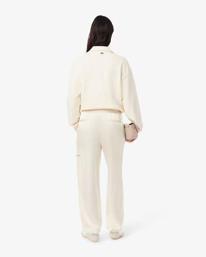 Pantaloni fluidi con tasca e zip HF9741 XFJ LACOSTE 