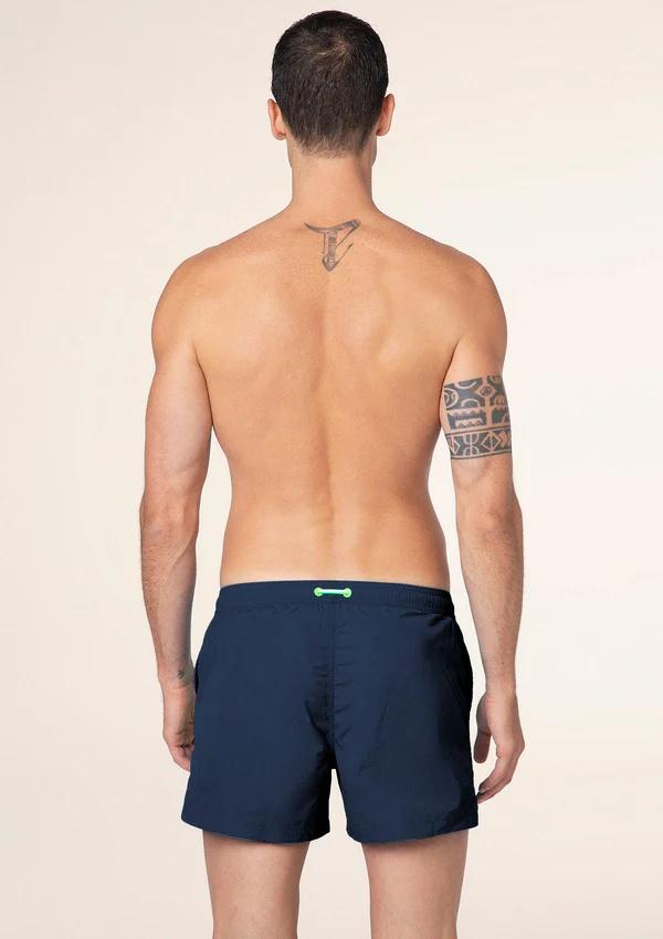 Costume da bagno stampato short fit M01BU05 BU F**K 