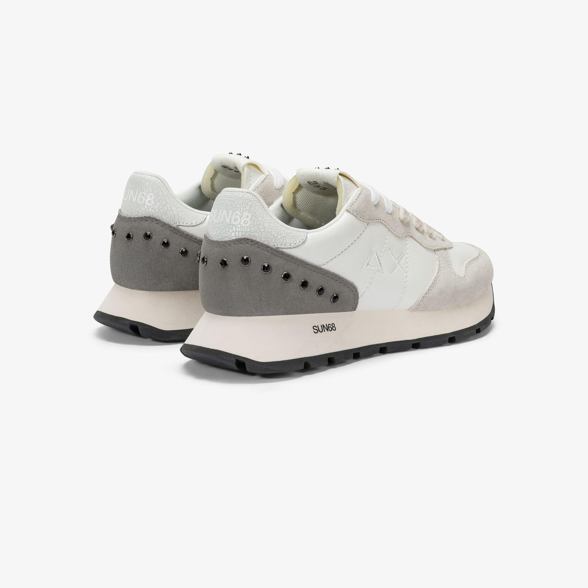 Sneaker Ally Studs in similpelle e suede Z45206 31 SUN68 SHOES 