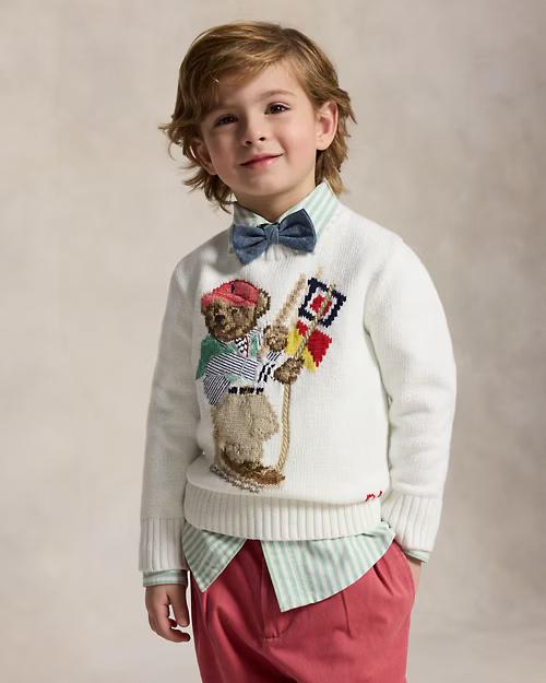 Maglia Polo Bear in cotone 322A12203 001 POLO RALPH LAUREN 