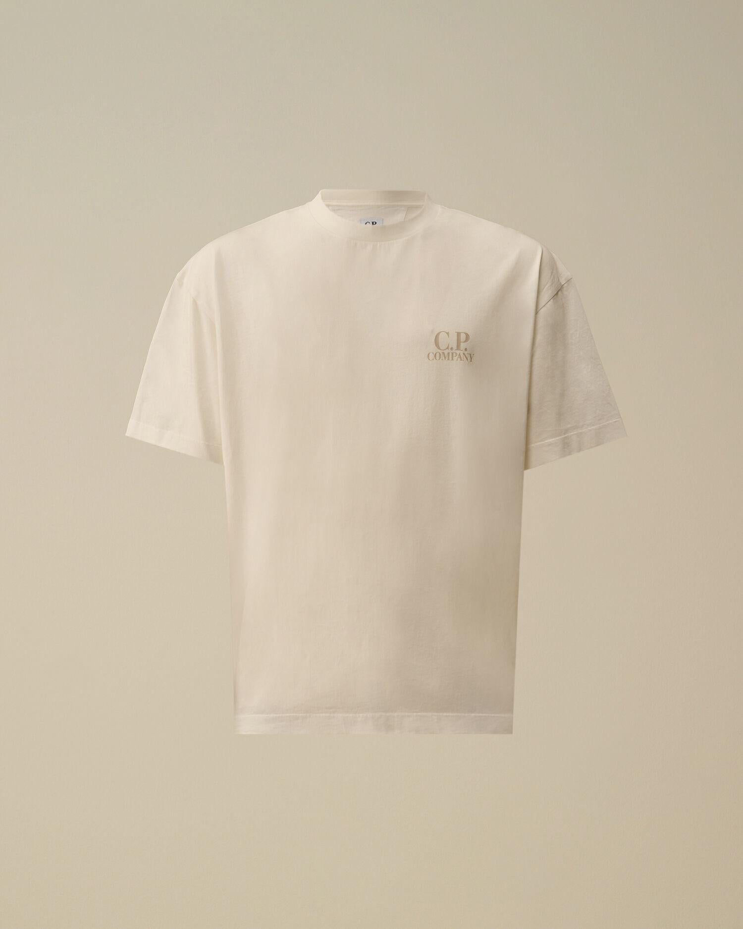 30/1 Jersey Short Sleeve Printed Graphics T-Shirt 20CMTS086A 103 C.P. COMPANY 