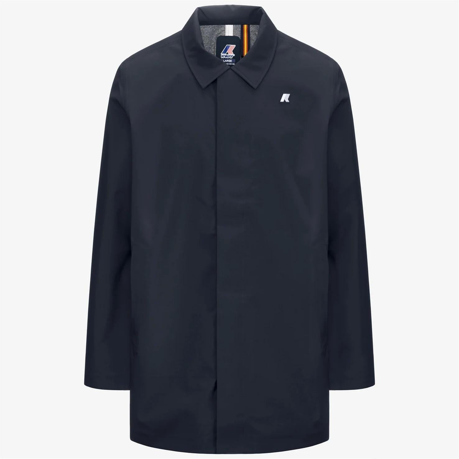 Giacca antipioggia blu da uomo K3131BW K89 K-WAY 