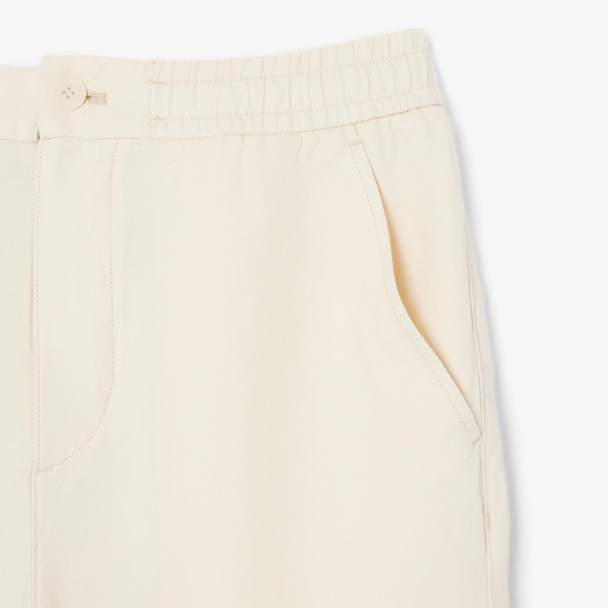 Pantaloni chino regular fit in lino HH1972 056 LACOSTE 