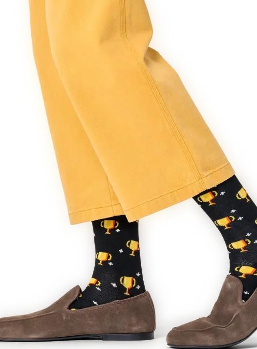 You Win Sock P003163 BLACK HAPPY SOCKS 