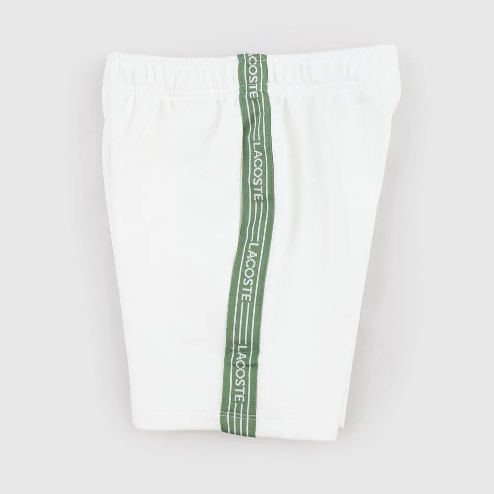 Bermuda bianco con logo Lacoste laterale 847577 70V LACOSTE 