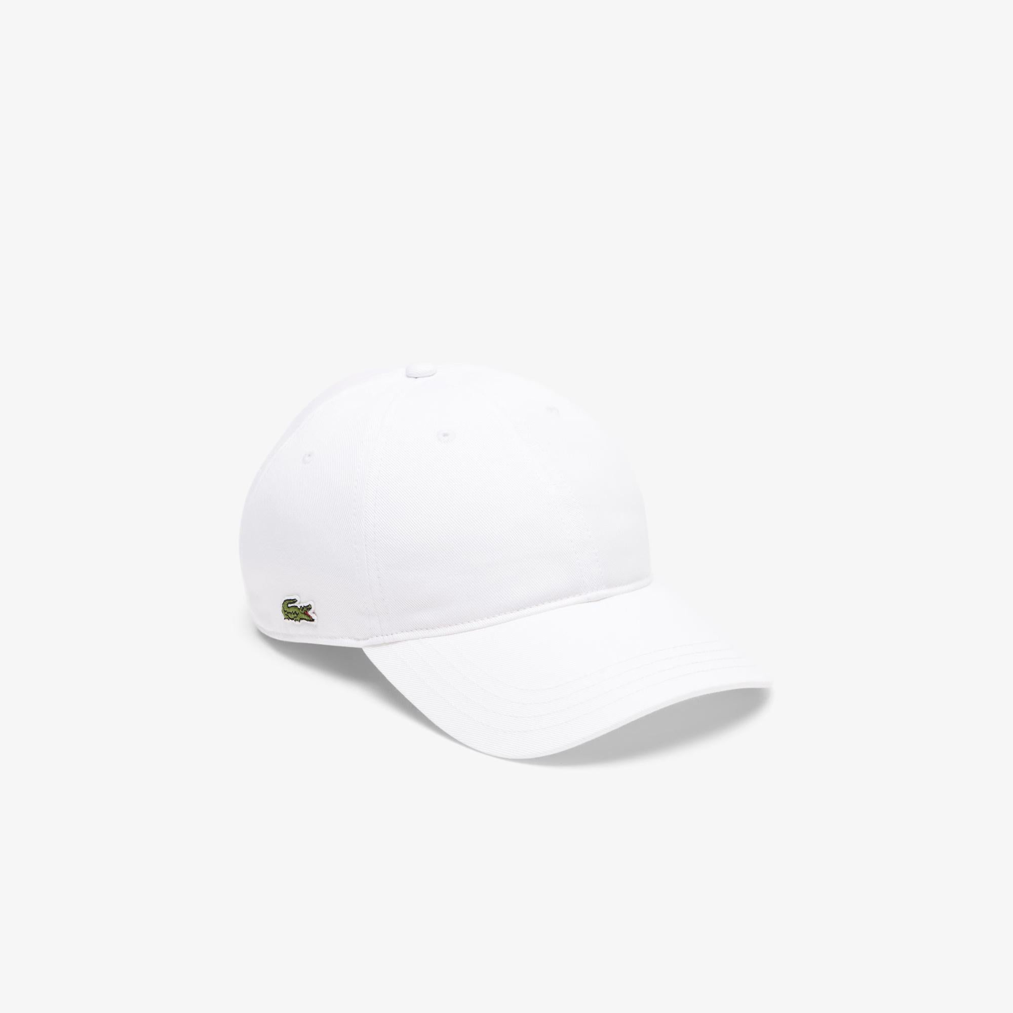 Berretto in twill di cotone RK0440 001 LACOSTE 