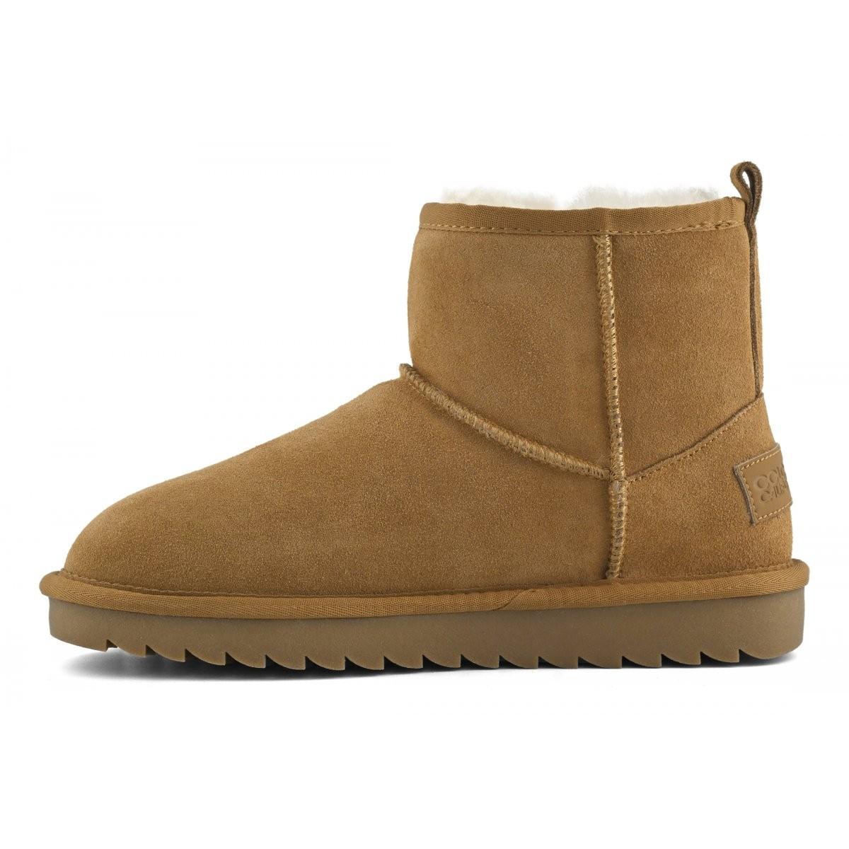 Stivale in pelle scamosciata HCSHEAR01 TAN COLORS OF CALIFORNIA 