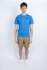 T-shirt con tasca blu