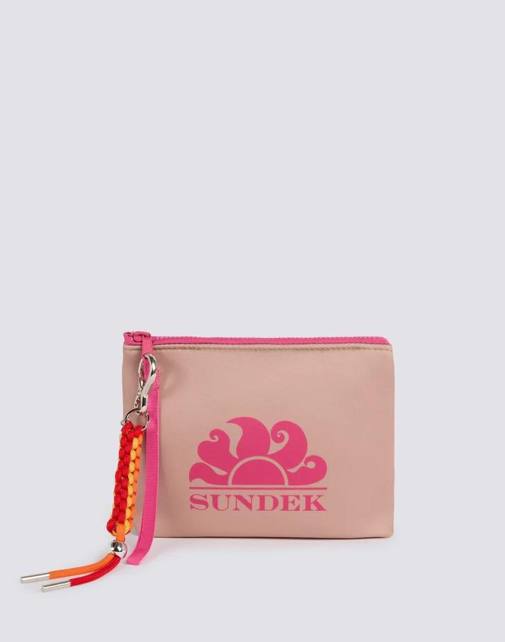 Clutch bag in neoprene durian AM618ABNP300 A7201 SUNDEK 