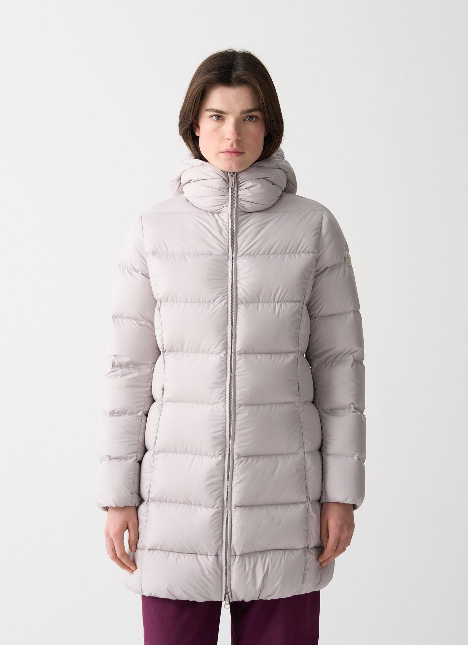 Piumino lungo opaco con cappuccio 2243E2XX 06 COLMAR 
