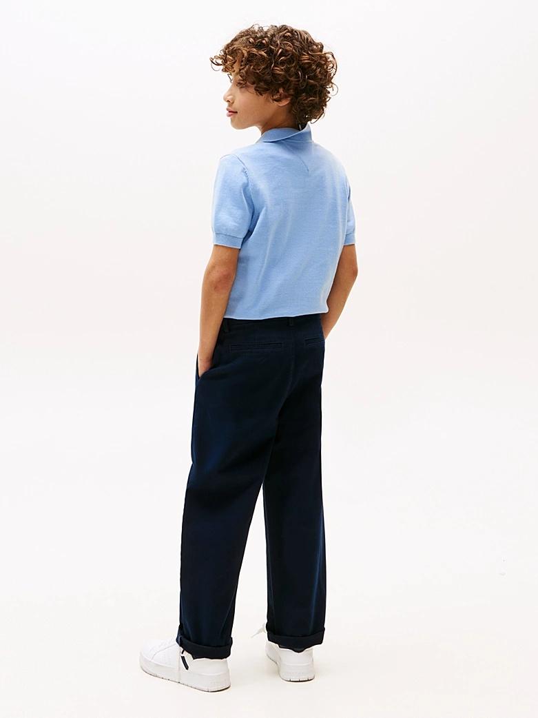 Pantaloni chino con pieghe THKB0KB09780J C1G TOMMY HILFIGER 