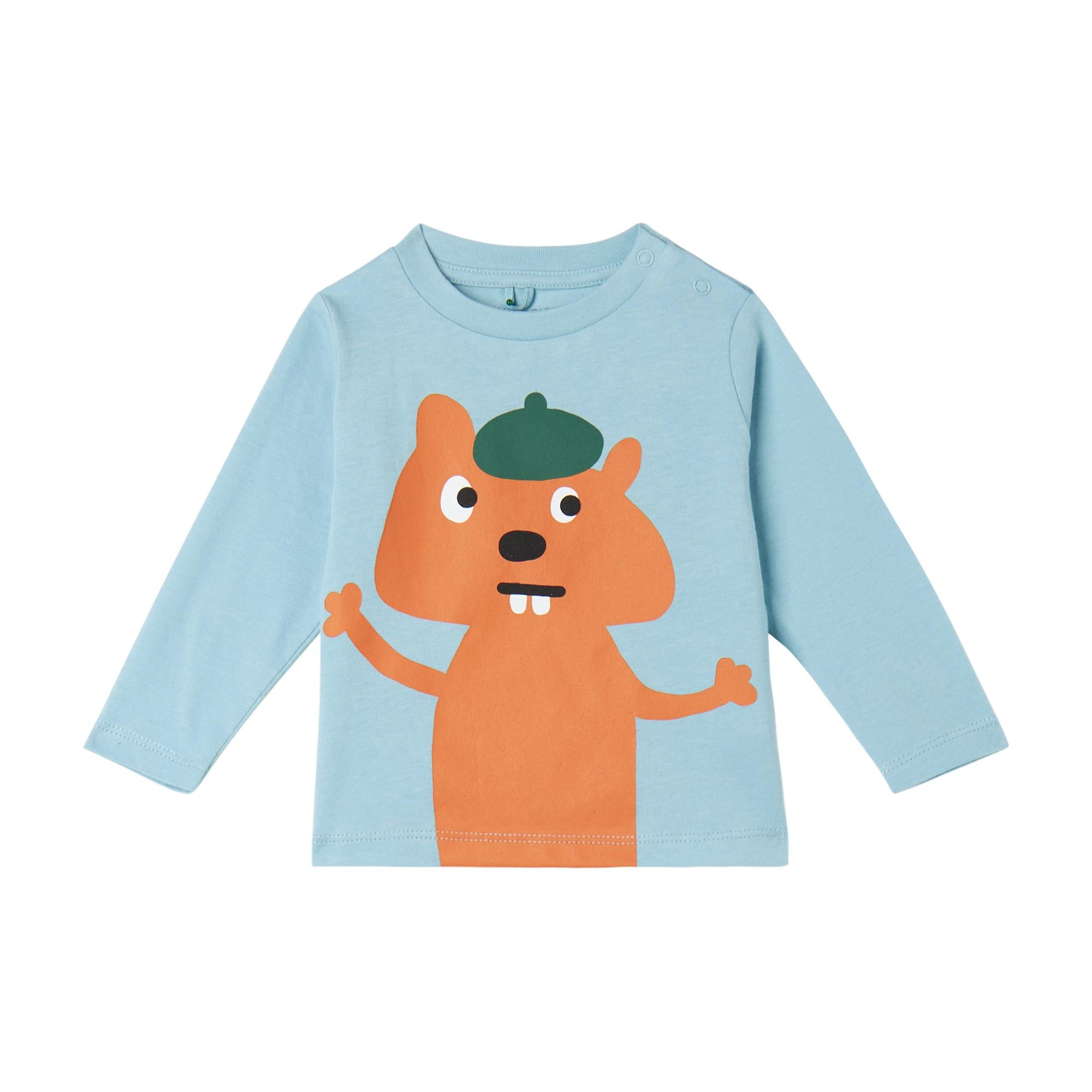 Felpa Girocollo con Grafica Scoiattolo TX8600Z0434 670 STELLA MCCARTNEY 