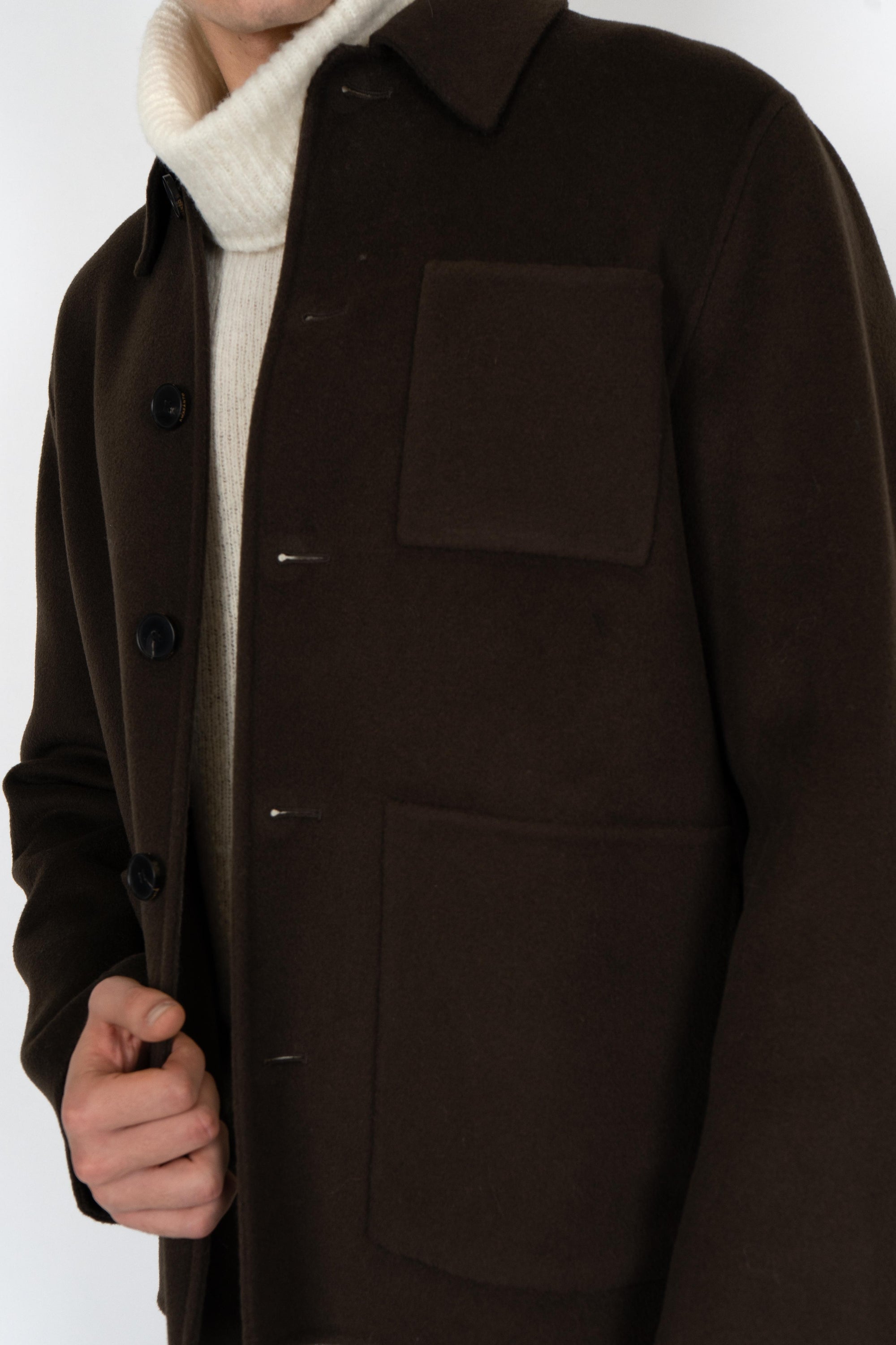 Giacca con tasconi B6F0010 FU69M AMARANTO 