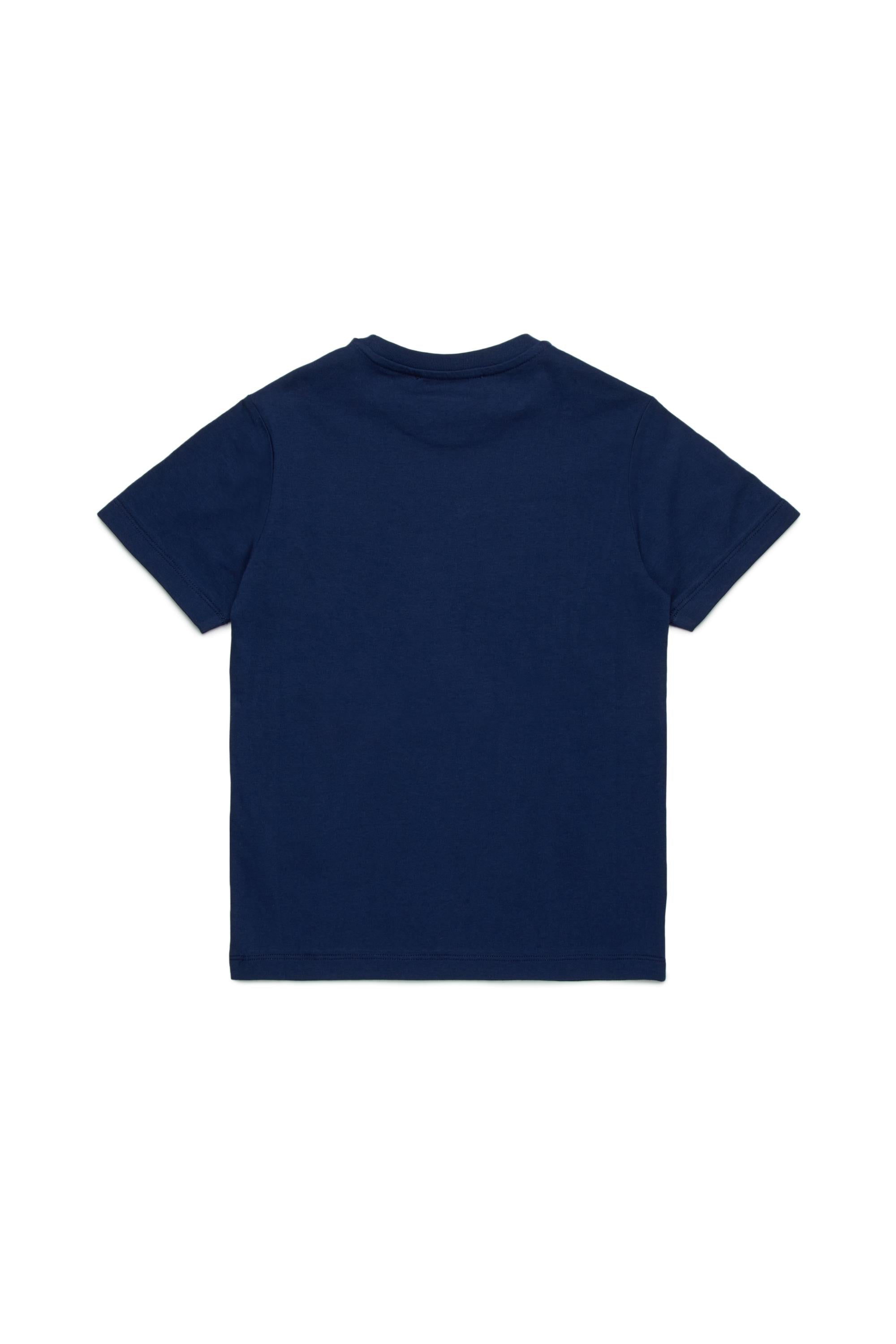 D2Kids Junior College T-shirt Blue DQ2742D0ACD DQ880 DSQUARED2 