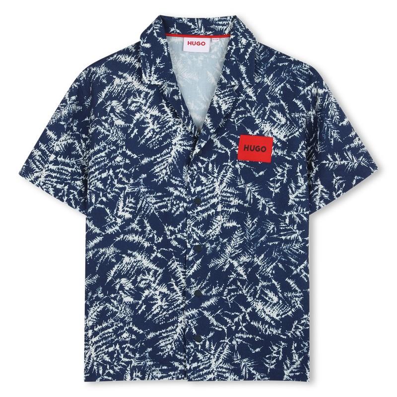Camicia a maniche corte con stampa G01001 V21A HUGO 