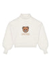 Maglione con ricamo con motivo orsetto